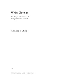 Titelbild: White Utopias 1st edition 9780520376953