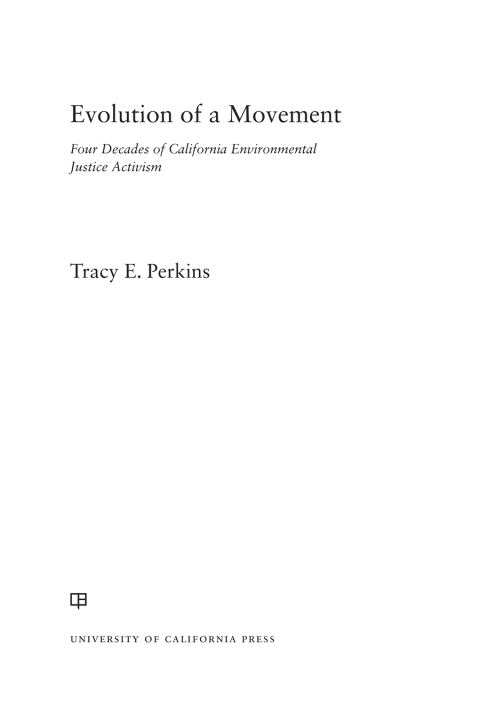 Cover image for book Evolution of a Movement