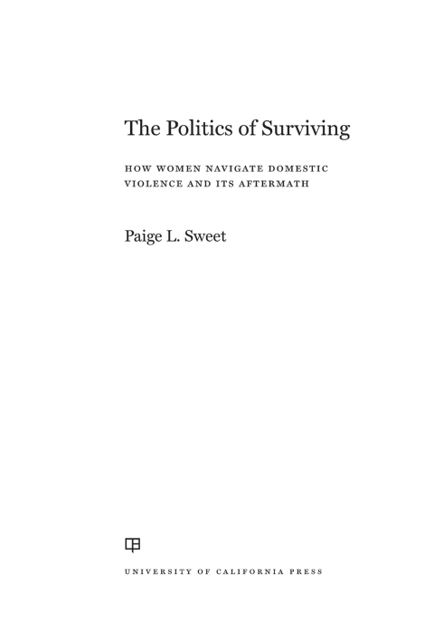 Cover image for book The Politics of Surviving