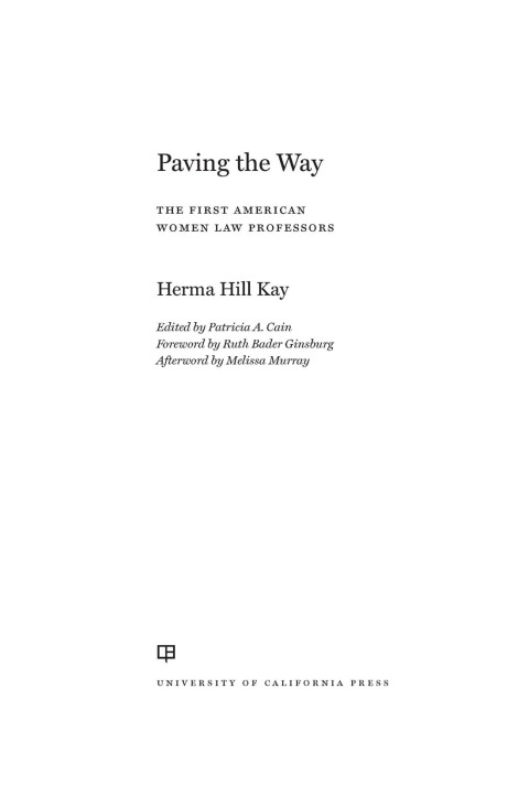Cover image for book Paving the Way