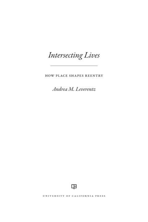Cover image for book Intersecting Lives