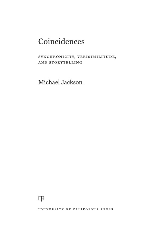 Cover image for book Coincidences