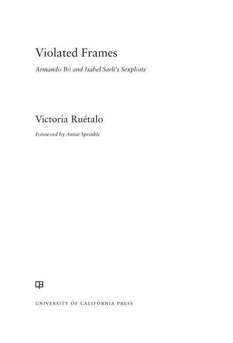 Cover image for book Violated Frames