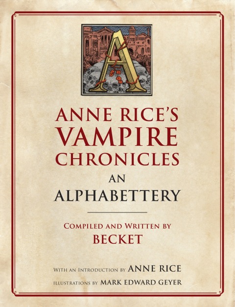 Cover image for book Anne Rice's Vampire Chronicles An Alphabettery