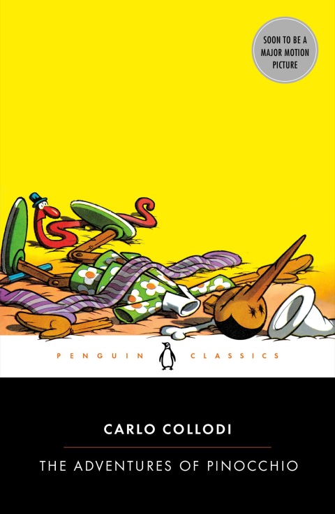 Cover image for book The Adventures of Pinocchio