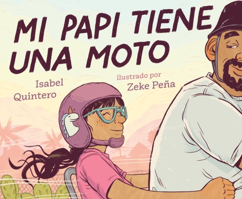 Cover image for book Mi papi tiene una moto