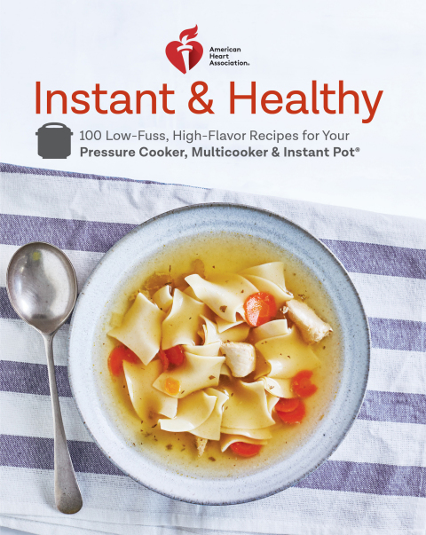 Cover image for book American Heart Association Instant and Healthy