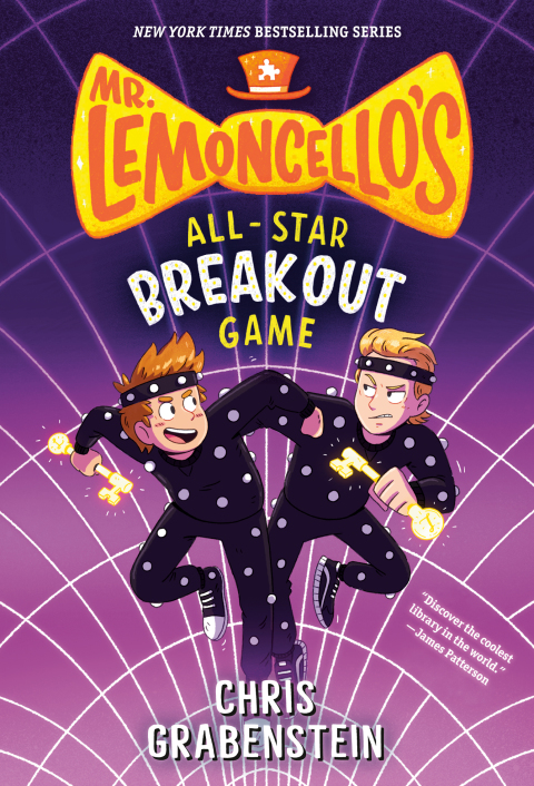 Cover image for book Mr. Lemoncello's All-Star Breakout Game