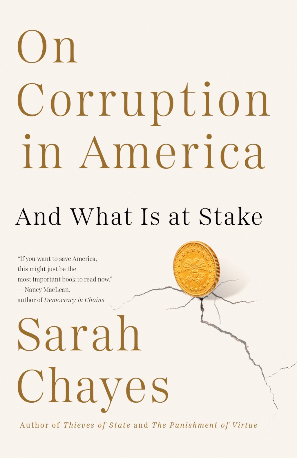 Reflowable On Corruption in America; $15.53