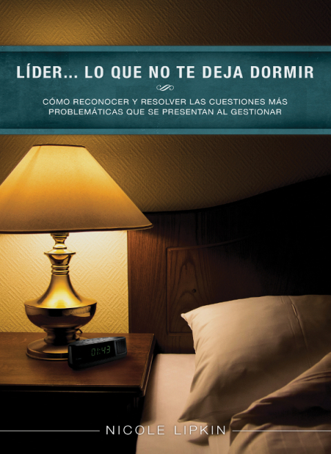 Cover image for book Líder... lo que no te deja dormir