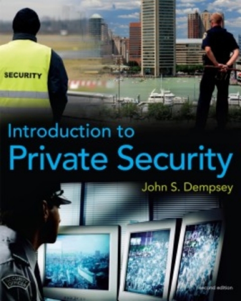 Cover image for book Cengage Learning eBook for Dempsey's Introduction to Private Security