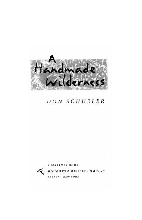 Cover image for book A Handmade Wilderness