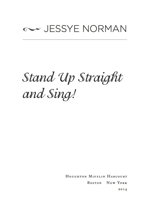 Cover image for book Stand Up Straight and Sing!