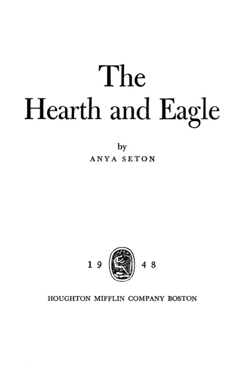 Cover image for book The Hearth and Eagle
