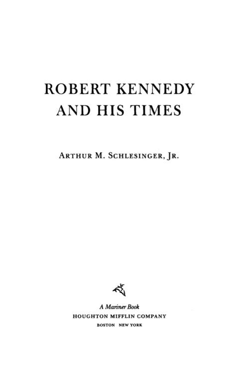Cover image for book Robert Kennedy and His Times