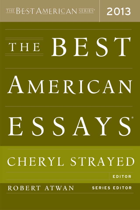 Cover image for book The Best American Essays 2013