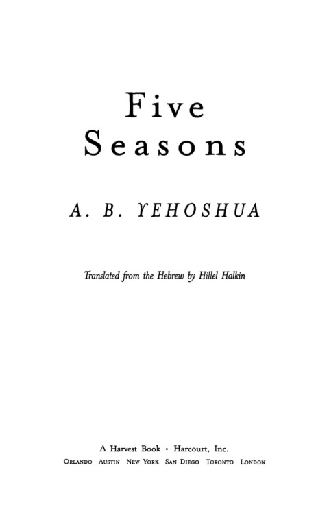 Cover image for book Five Seasons