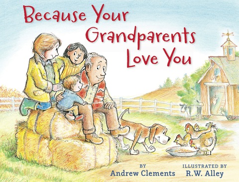 Cover image for book Because Your Grandparents Love You