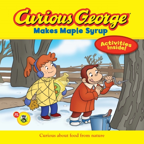 Cover image for book Curious George Makes Maple Syrup (CGTV)