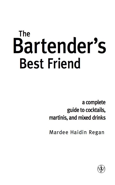 Cover image for book The Bartender's Best Friend