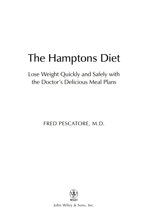 Cover image for book The Hamptons Diet