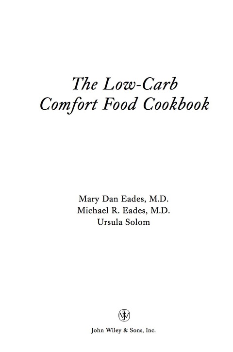 Cover image for book The Low-Carb Comfort Food Cookbook