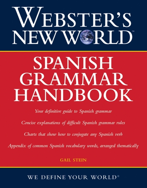 Cover image for book Webster's New World: Spanish Grammar Handbook