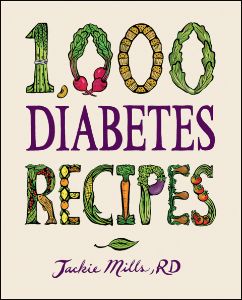 Cover image for book 1,000 Diabetes Recipes