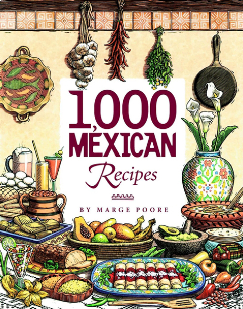 Cover image for book 1,000 Mexican Recipes