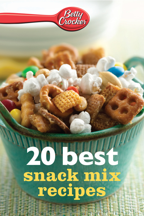 Cover image for book Betty Crocker 20 Best Snack Mix Recipes
