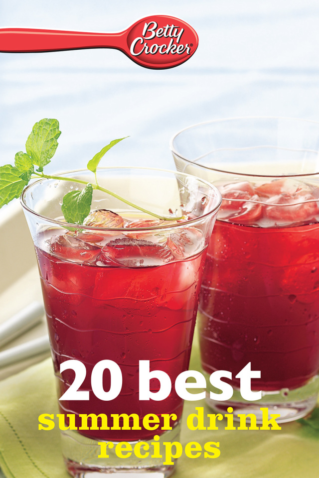 Betty Crocker: 20 Best Summer Drink Recipes