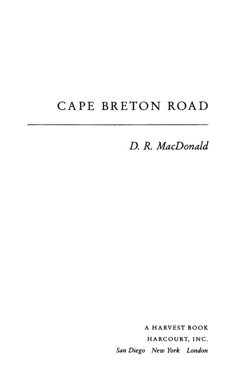 Cover image for book Cape Breton Road