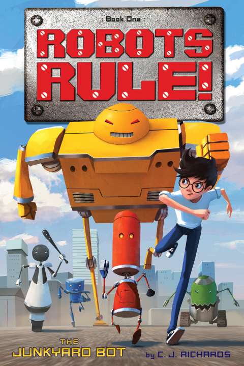 Cover image for book The Junkyard Bot