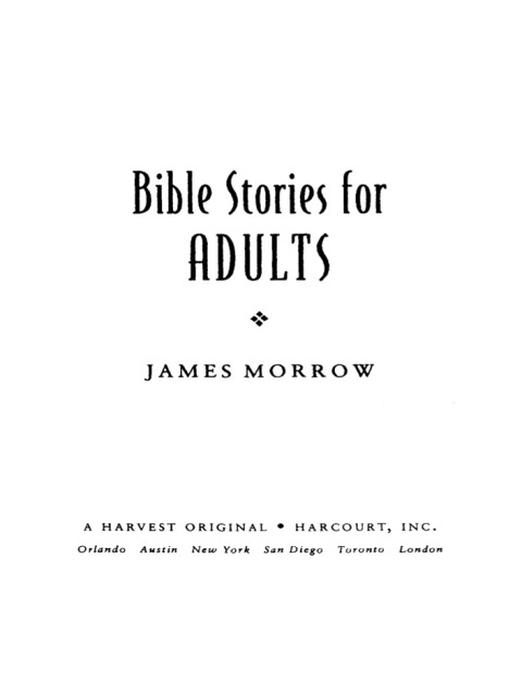 Bible Stories for Adults 