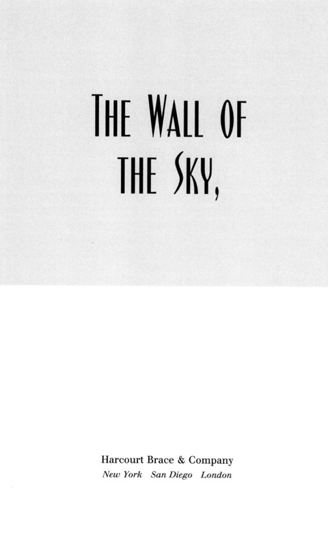 Cover image for book The Wall Of The Sky, The Wall Of The Eye