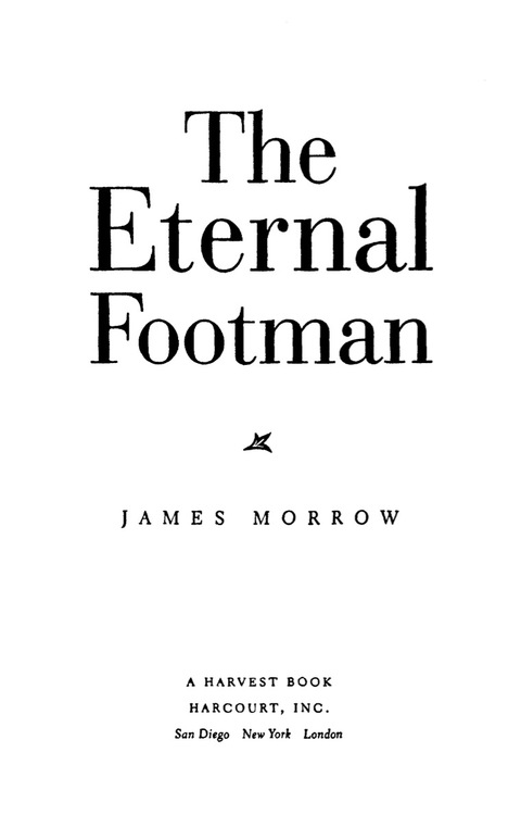 Cover image for book The Eternal Footman