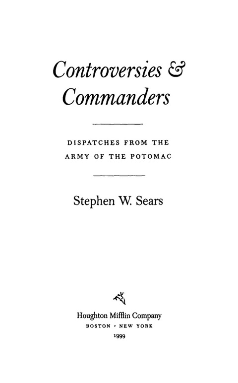 Cover image for book Controversies & Commanders