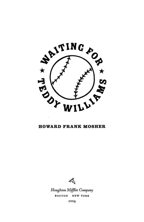 Cover image for book Waiting For Teddy Williams