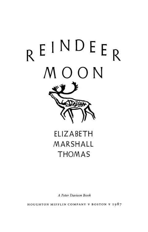 Reindeer Moon 