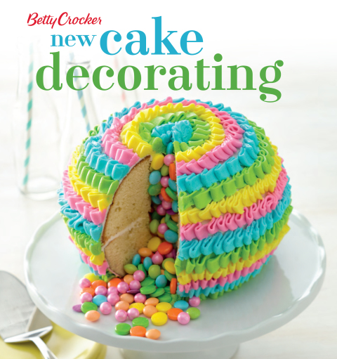 Cover image for book Betty Crocker New Cake Decorating