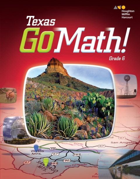 Cover image for book Go Math Texas Student Interactive Worktext Grade 6