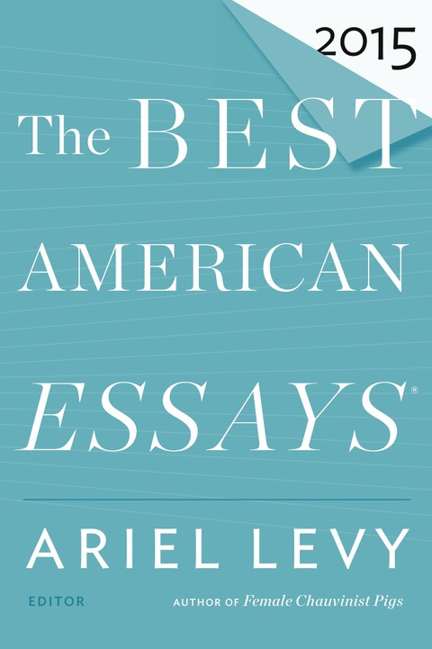Cover image for book The Best American Essays 2015
