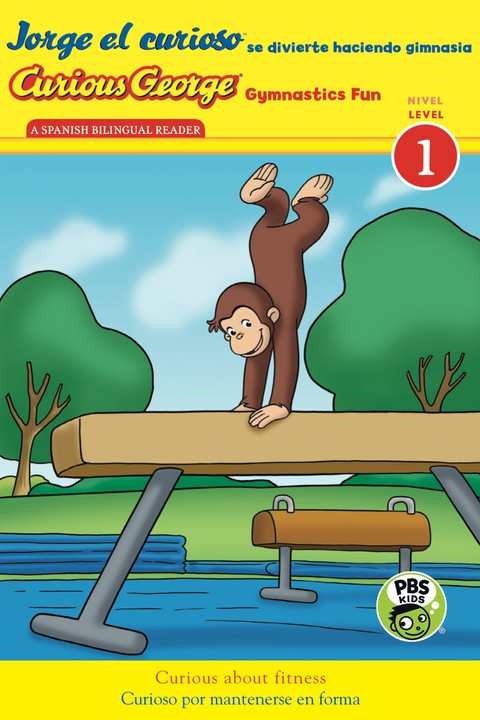 Cover image for book Jorge el curioso se divierte haciendo gimnasia/Curious George Gymnastics Fun