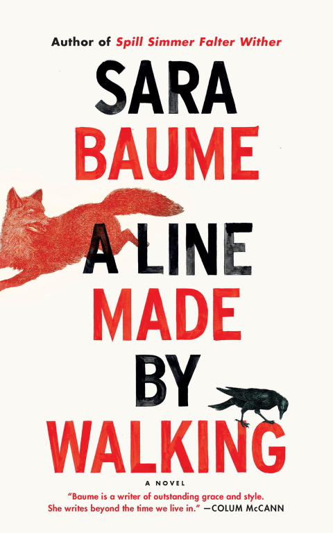 Cover image for book A Line Made By Walking