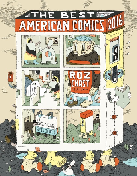 Cover image for book The Best American Comics 2016