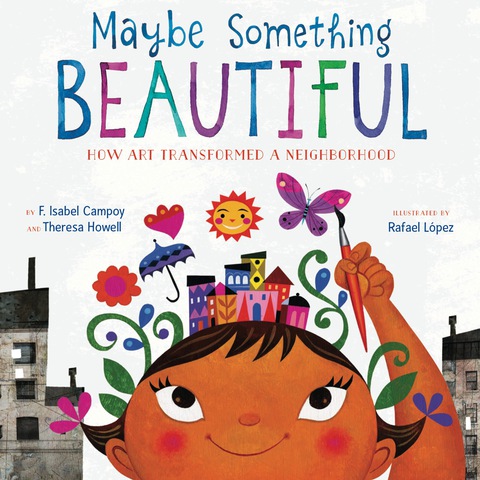 Cover image for book Maybe Something Beautiful
