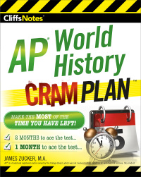 Cliffsnotes Ap World History Cram Plan 9780544926110