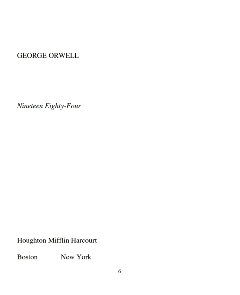 Cover image for book 1984