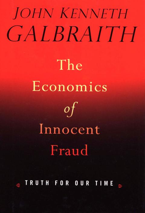 Cover image for book The Economics of Innocent Fraud
