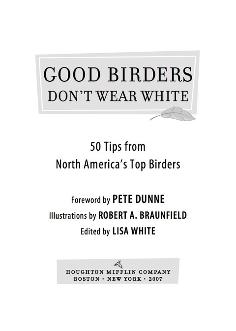 Cover image for book Good Birders Don't Wear White